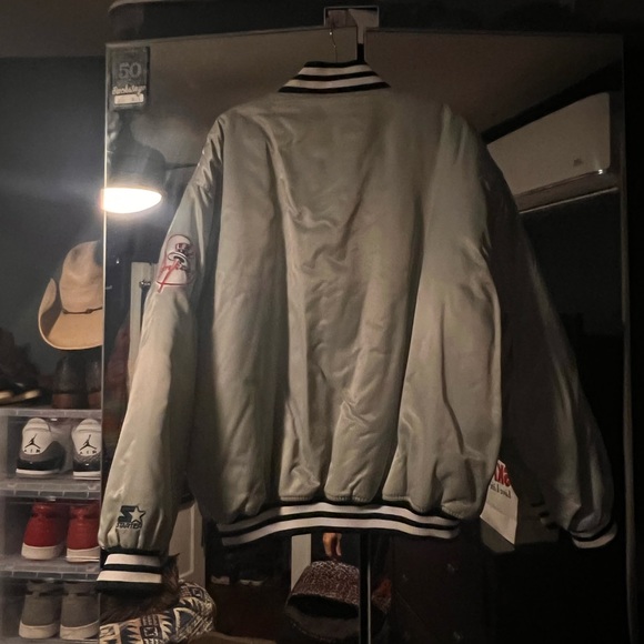 New York Yankees Starter Satin XXXL Mint Rare Size - Picture 6 of 7